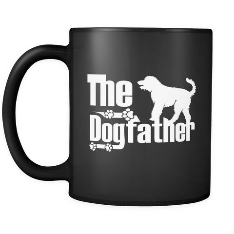 The Dogfather Goldendoodle 11oz Coffee Mug - Great Father's Day Gift - Dad's Birthday