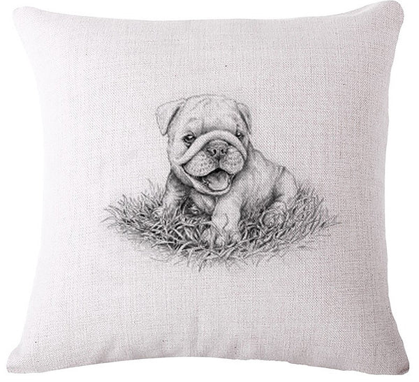 FREE Bulldog Pillow Covers (Just Pay Shipping & Ins)