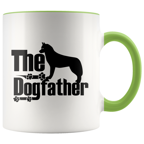Siberian Husky Lover Gifts The Dogfather 11oz Assorted Colors Coffee Mug