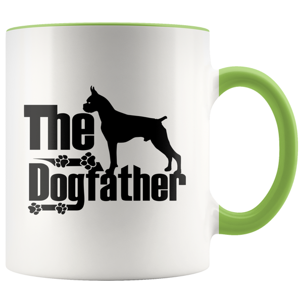 Boxer Lover Gifts The Dogfather 11oz Assorted Color Coffee Mug