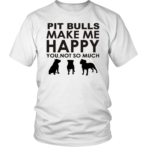 Pit Bulls Make Me Happy You, Not So Much