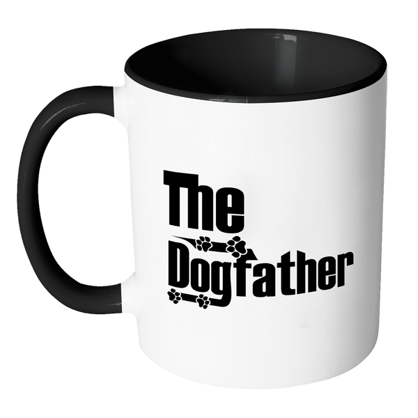 The DogFather - Accent Mugs
