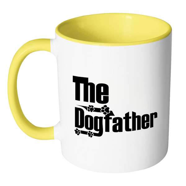 The DogFather - Accent Mugs