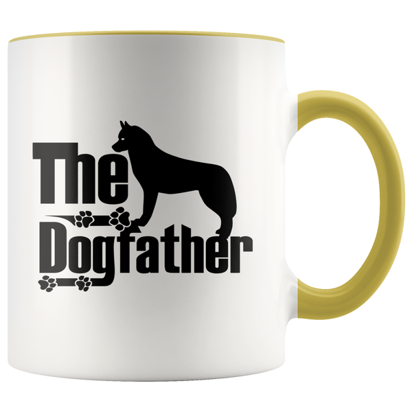 Siberian Husky Lover Gifts The Dogfather 11oz Assorted Colors Coffee Mug